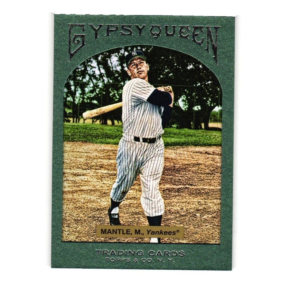 2011 Topps Gypsy Queen #89 Mickey Mantle New York Yankees